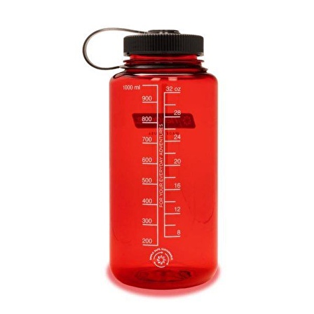 Nalgene 32oz WM Red Sustain