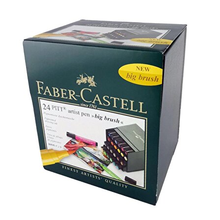 Faber Castell Pitt Artist Pen Big Brush Marker Set 24lü