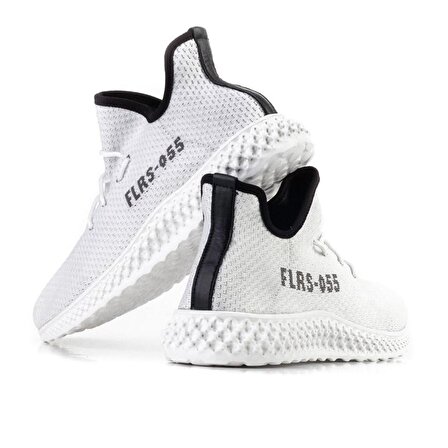 Cabani Triko Beyaz Erkek Spor Ayakkabı