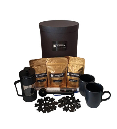 DarkCoffeeLab Premium Dünya Kahveleri Hediye Seti XXL - Double