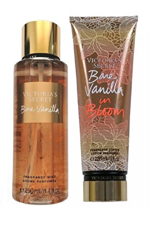 Bare Vanilla & Bare Vanilla In Bloom Vücut Losyonu Ve Spreyi 2'li Set