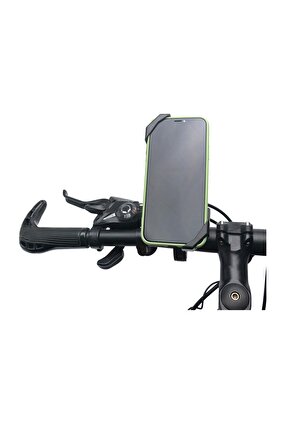 Motosiklet Bisiklet Telefon Tutucu Ayna Bağlantılı Otomatik Kilitli