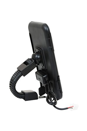 Suporte Usb Li Telefon Tutucu Kapalı Model (4,5 - 6,5 İNCHES) Suporte Usb Li Telefon Tutucu
