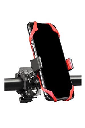Tristar Motosiklet - Bisiklet Gidon Bağlantılı Kıskaçlı Telefon Tutucu