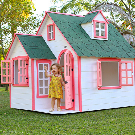 MANDU Ahşap Çocuk Oyun Evi (Playhouse) Beykoz