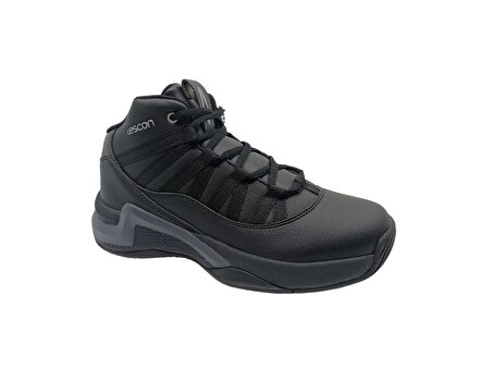 Lescon Bounce Unisex Siyah Bağcıklı Basketbol Ayakkabı