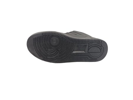 Drops Siyah Bilekli Bantlı Bağcıklı Çocuk Spor Ayakkabı