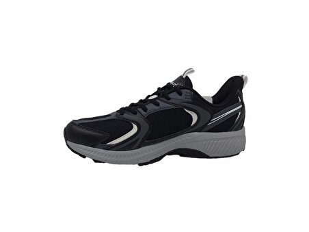 Lescon Orıon Unisex Siyah Bağcıklı Yürüyüş Koşu Spor Ayakkabı