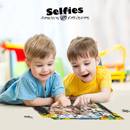 Prime 3D Sevimli Kediler Selfie 48 Parça Puzzle 20553