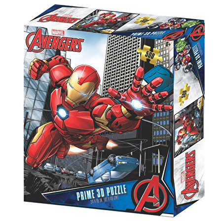 Prime 3D Avengers Iron Man 500 Parça Yetişkin Puzzle 32625