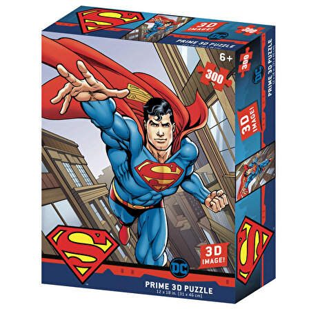 Prime 3D Superman 300 Parça Puzzle 33003