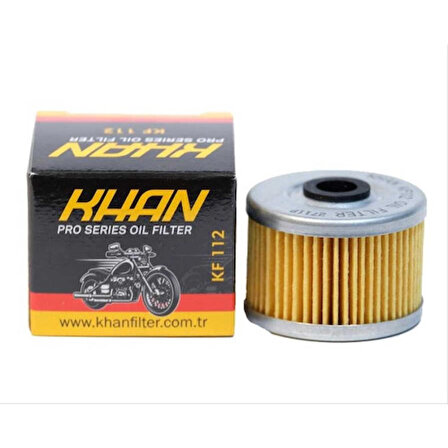 Khan Honda XR Serisi Yağ Filtresi (KF112)