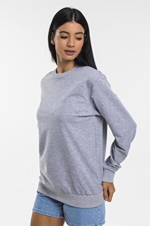 SPR21K30 Kadın Bisiklet Yaka Sweatshirt