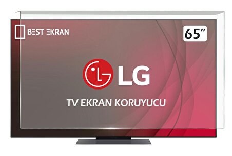LG 65UR91006LA Tv Ekran Koruyucu - LG 65" inç Kırılmaz Ekran Koruyucu
