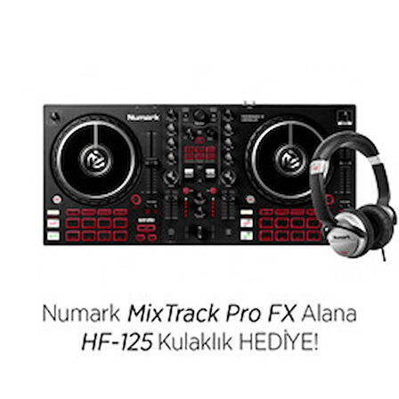 Numark MixTrack Pro FX 2 Kanallı Serato DJ Controller