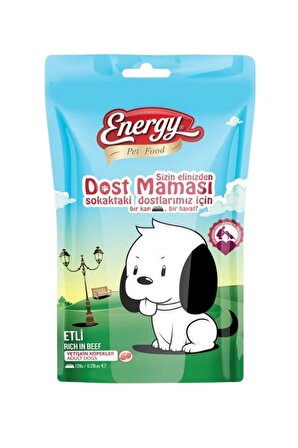 Energy Pet Food Etli Dostluk Köpek Maması 125 Gram 20 Adet