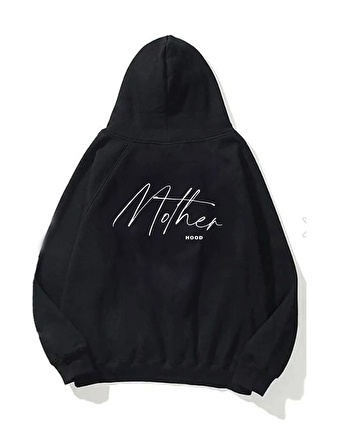 Mother Baskı Oversize Sweatshirt