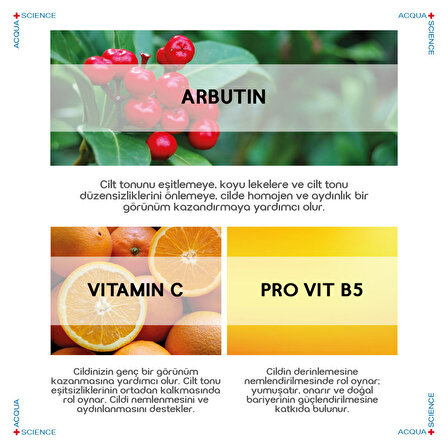 Acqua Perfection Aydınlatıcı ve Renk Tonu Eşitleyici C Vitamini Serum 30 ml