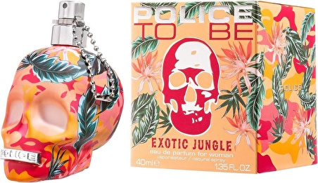 Police Exotic Jungle Man EDT 125ML & Exotic Jungle Woman EDT 125ML Kadın ve Erkek 2li Parfüm Seti