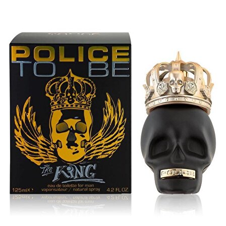 Police To Be The King EDT Çiçeksi Erkek Parfüm 125 ml  