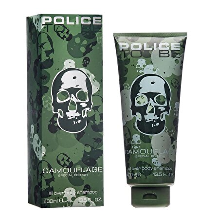 Police To Be Camouflage All Over Body Shampoo 400 ml Vücut Şampuanı