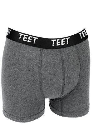 TEET Erkek Boxer Pamuklu Desenli DeLuxe 5'li Set