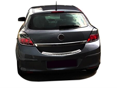S-Dizayn Opel Astra H Krom Arka Tampon Eşiği 2004-2013