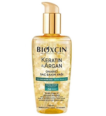 Bioxcin Keratin-argan Saç Bakım Yağı 150ml 8680512631637