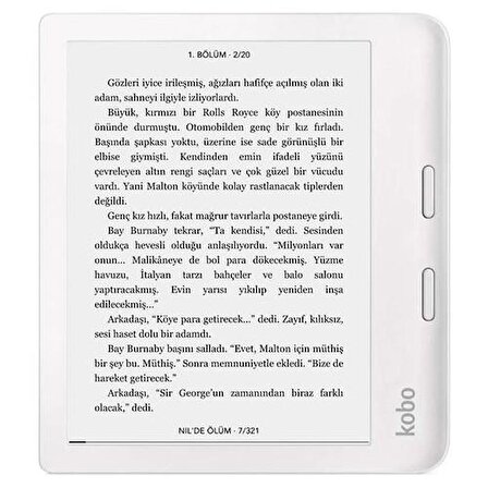 Kobo Libra 2 32 GB 7" Dokunmatik E-Kitap Okuyucu