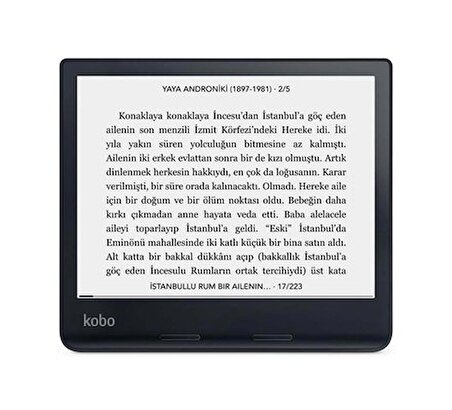 Kobo Sage 8" E Kitap Okuyucu