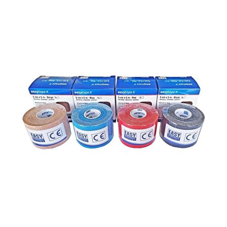 Easytape Premium Kinesio Tape Mavi 5 cm x 5 mt
