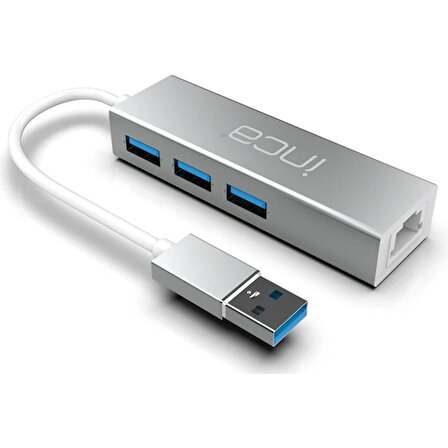Inca Iusb-03t Usb 3.0+ Rj45 Ethernet Çoklayıcı Adaptör