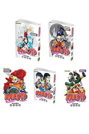Naruto 6-10 Cilt Manga Seti (6-7-8-9-10) 