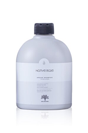 Native Base Nativebase Saç Yoğunluğunu Arttıran Argan Şampuanı