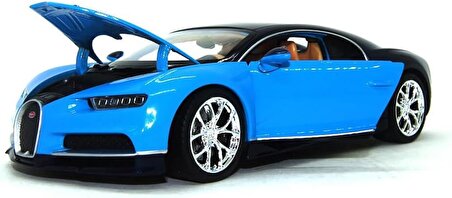 Welly 1:24 Bugatti Chiron Mavi
