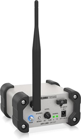 Klark Teknik DW20T Yüksek Performanslı Stereo Ses Yayını için 2,4 GHz Kablosuz Stereo Verici