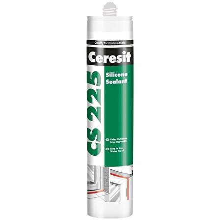 CERESİT CS225 BEYAZ GENEL AMAÇLI SİLİKON 280 GR 