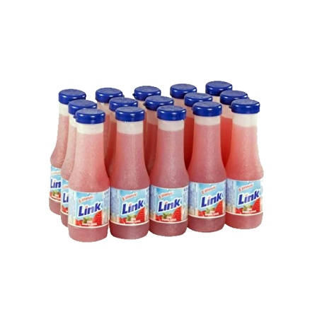 Link Çilek Meyve Suyu 15x200 ml. (6'lı)