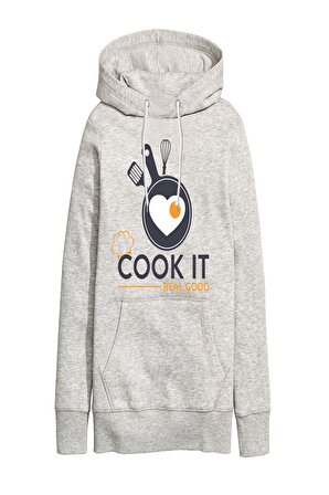 Cook It Unisex Kapüşonlu Sweatshirt