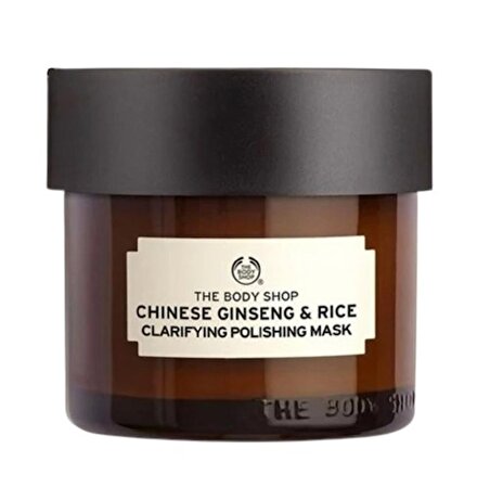 The Body Shop Chinese Ginseng & Rice - Aydınlatıcı Ve Arındırıcı Maske 75 ML 