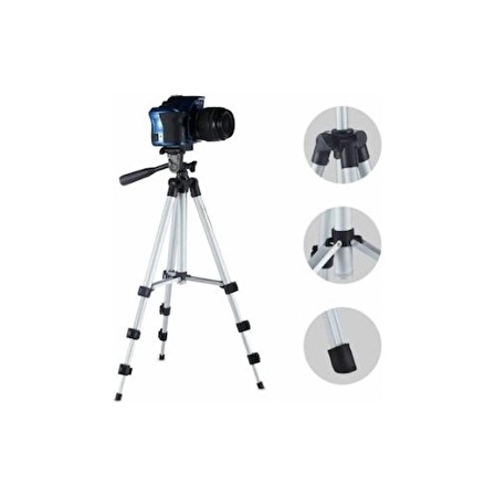 Zhltech Dk 3888 102 cm Bluetooth Kumandalı Cep Telefonu Tripod