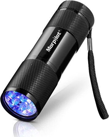 Morpilot 9 LED 395nm UV Blacklight El Feneri
