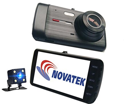 Novatek NT92D+64GB Hafıza Kartlı Full HD Gece Görüşlü Araç Kamera