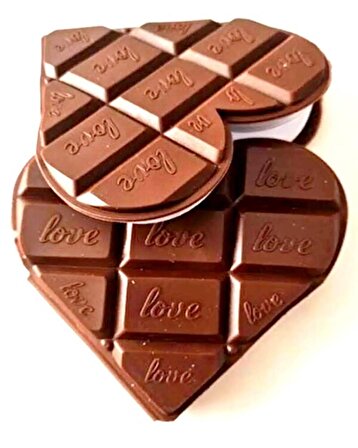 İlba Kalpli Çikolatalı Not Defteri Kokulu
