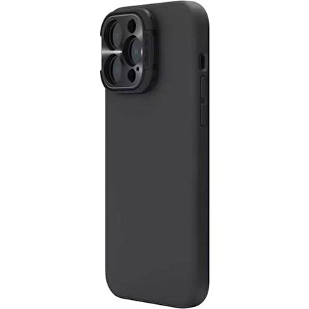 Nillkin iPhone 14 Pro Max Uyumlu Lens Korumalı Manyetik Kılıf - Siyah