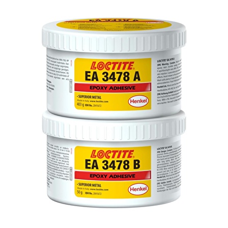 Loctite EA 3478 Ferro Silikon Folgulu Epoksi Reçine 0,453 kg/set