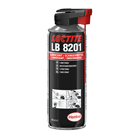 Loctite LB 8201 Yağlayıcı Pas Sökücü 400 ml