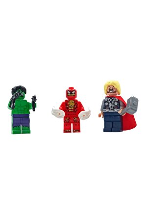 Lego Uyumlu Avengers 12'li Figür Seti 4cm. Marvel Fanlarına Özel Evreninin En Büyük Kahramanları