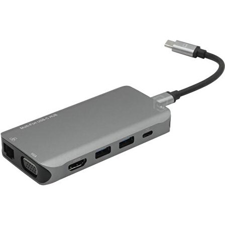 FRISBY FA-7652TC  USB TYPE-C HUB(ÇOKLU BAĞLANTI)