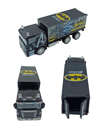 Batman Figür Temalı Oyuncak Metal Tır Batman Sevenlerin Oyuncak Metal Tır'ı 14cm. 